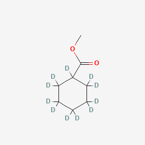molecular formula C8H14O2 B569498 Cyclohexanecarboxylic Acid Methyl Ester-d11 CAS No. 1215077-49-8