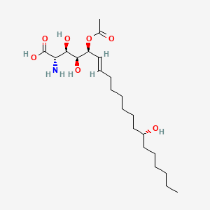 molecular formula C22H41NO7 B569518 Sphingofungin C CAS No. 121025-46-5