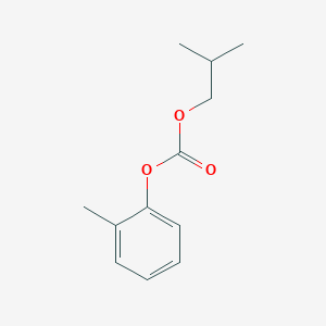 molecular formula C12H16O3 B5695279 isobutyl 2-methylphenyl carbonate 