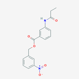3-nitrobenzyl 3-(propionylamino)benzoate
