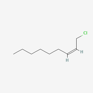 molecular formula C9H17Cl B569531 (Z)-1-Chloro-2-nonene CAS No. 67242-75-5