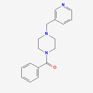 1-benzoyl-4-(3-pyridinylmethyl)piperazine