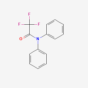 molecular formula C14H10F3NO B5695417 2,2,2-三氟-N,N-二苯基乙酰胺 