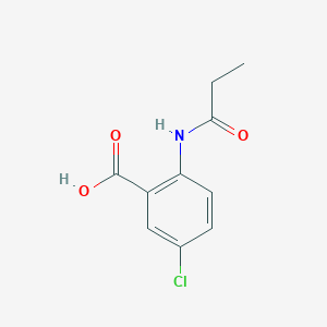 5-chloro-2-(propionylamino)benzoic acid