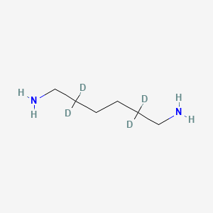 molecular formula C6H16N2 B569564 1,6-二氨基己烷-2,2,5,5-d4 CAS No. 115797-51-8