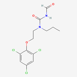 N-[propyl-[2-(2,4,6-trichlorophenoxy)ethyl]carbamoyl]formamide