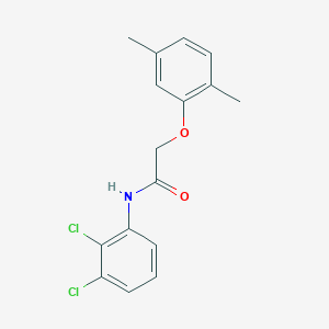 molecular formula C16H15Cl2NO2 B5696123 N-(2,3-dichlorophenyl)-2-(2,5-dimethylphenoxy)acetamide 