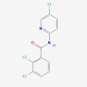 molecular formula C12H7Cl3N2O B5696175 2,3-dichloro-N-(5-chloro-2-pyridinyl)benzamide CAS No. 6215-52-7