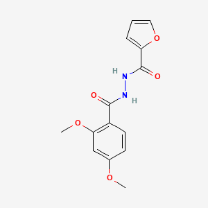 N'-(2,4-dimethoxybenzoyl)-2-furohydrazide