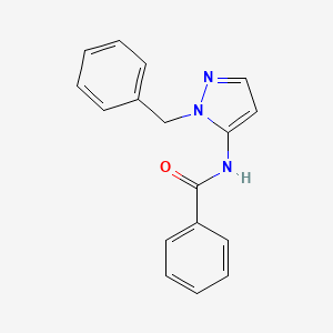 N-(1-benzyl-1H-pyrazol-5-yl)benzamide