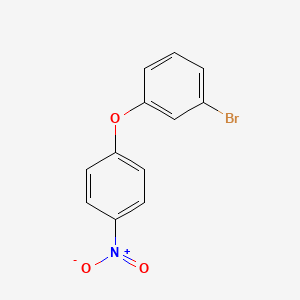 molecular formula C12H8BrNO3 B5696482 1-bromo-3-(4-nitrophenoxy)benzene CAS No. 2303-22-2