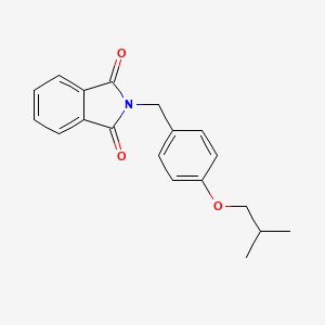 molecular formula C19H19NO3 B5696493 2-(4-isobutoxybenzyl)-1H-isoindole-1,3(2H)-dione 