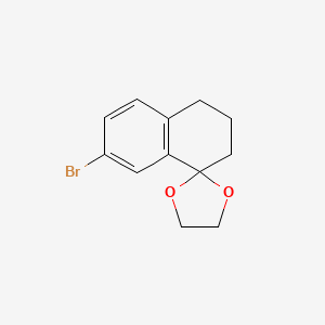 7'-Bromo-3',4'-dihydro-2'H-spiro[[1,3]dioxolane-2,1'-naphthalene]