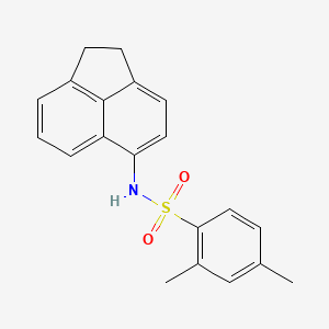 molecular formula C20H19NO2S B5696784 N-(1,2-dihydro-5-acenaphthylenyl)-2,4-dimethylbenzenesulfonamide 