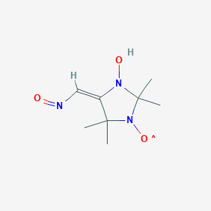 B056968 4-Aldoximino-2,2,5,5-tetramethyl-3-imidazoline3-oxide1-oxyl CAS No. 113715-28-9
