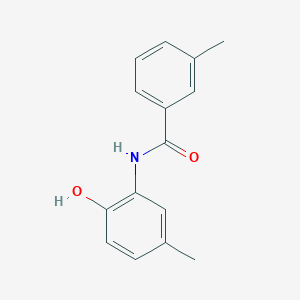N-(2-hydroxy-5-methylphenyl)-3-methylbenzamide