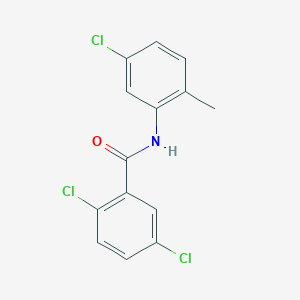 2,5-dichloro-N-(5-chloro-2-methylphenyl)benzamide