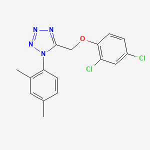 5-[(2,4-dichlorophenoxy)methyl]-1-(2,4-dimethylphenyl)-1H-tetrazole