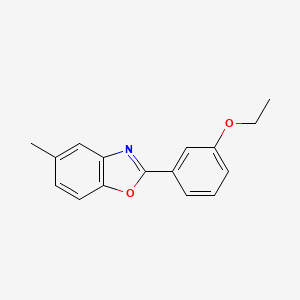 2-(3-ethoxyphenyl)-5-methyl-1,3-benzoxazole