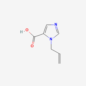 B569699 1-(Prop-2-en-1-yl)-1H-imidazole-5-carboxylic acid CAS No. 112192-74-2