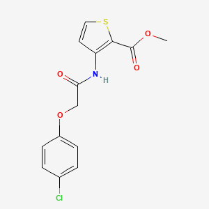 methyl 3-{[(4-chlorophenoxy)acetyl]amino}-2-thiophenecarboxylate