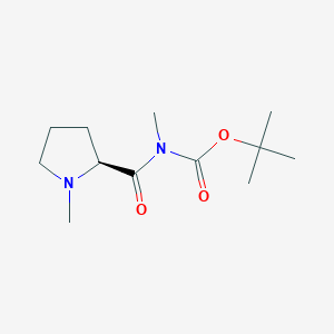 B569703 (R)-N-Boc-N,N-dimethyl-L-prolinamide CAS No. 124072-81-7