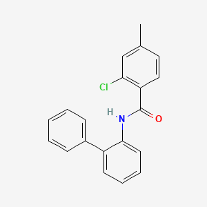 N-2-biphenylyl-2-chloro-4-methylbenzamide