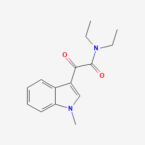 N,N-diethyl-2-(1-methyl-1H-indol-3-yl)-2-oxoacetamide