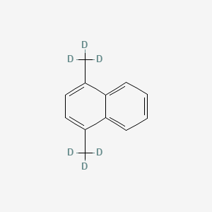 molecular formula C12H12 B569721 1,4-Di(methyl-d3)-naphthalene CAS No. 13720-08-6