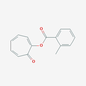 7-oxo-1,3,5-cycloheptatrien-1-yl 2-methylbenzoate