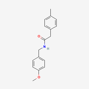 N-(4-methoxybenzyl)-2-(4-methylphenyl)acetamide