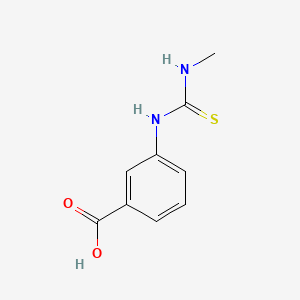 3-{[(methylamino)carbonothioyl]amino}benzoic acid