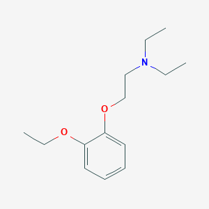 molecular formula C14H23NO2 B5697513 2-(2-ethoxyphenoxy)-N,N-diethylethanamine 