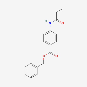 benzyl 4-(propionylamino)benzoate