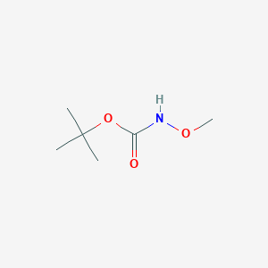 molecular formula C6H13NO3 B056977 叔丁氧基甲氧羰基氨酯 CAS No. 58377-44-9