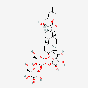 molecular formula C47H76O18 B569783 Bacoside A3 CAS No. 157408-08-7
