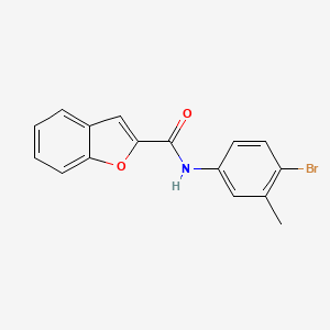 N-(4-bromo-3-methylphenyl)-1-benzofuran-2-carboxamide