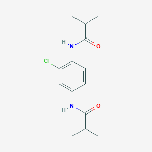N,N'-(2-chloro-1,4-phenylene)bis(2-methylpropanamide)