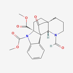 molecular formula C23H26N2O6 B569794 11,12-脱(亚甲二氧基)达努菲林 CAS No. 888482-17-5