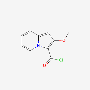 2-Methoxyindolizine-3-carbonyl chloride