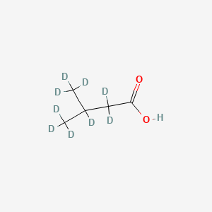 molecular formula C5H10O2 B569826 Isovaleric Acid-d9 CAS No. 344298-81-3