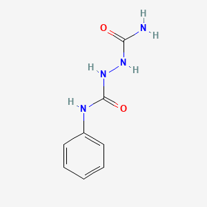molecular formula C8H10N4O2 B5698376 N-phenyl-1,2-hydrazinedicarboxamide CAS No. 90141-55-2