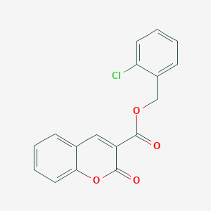 2-chlorobenzyl 2-oxo-2H-chromene-3-carboxylate