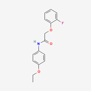 N-(4-ethoxyphenyl)-2-(2-fluorophenoxy)acetamide