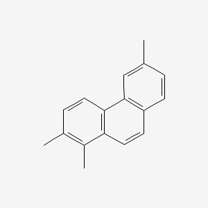 molecular formula C17H16 B569898 1,2,6-Trimethylphenanthrene CAS No. 30436-55-6