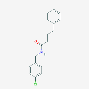 N-(4-chlorobenzyl)-4-phenylbutanamide