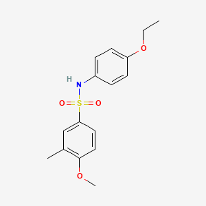 N-(4-ethoxyphenyl)-4-methoxy-3-methylbenzenesulfonamide