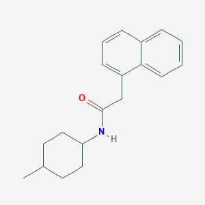 molecular formula C19H23NO B5699214 N-(4-methylcyclohexyl)-2-(1-naphthyl)acetamide 