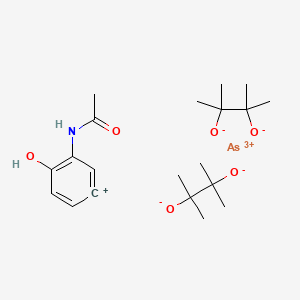 molecular formula C20H32AsNO6 B569956 Oahapsn CAS No. 120375-63-5