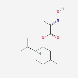 molecular formula C13H23NO3 B5699739 2-isopropyl-5-methylcyclohexyl 2-(hydroxyimino)propanoate 
